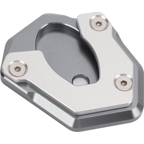 Plaque Élargie de Béquille Moto en Alliage d'Aluminium, Remplacement pour Z650 Z900 2017-2019, Titane (1/5)