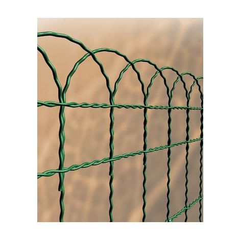 RETE ORNAMENTALE AIUOLE STARS  PLASTIFICATA L.MT 25 H.CM  40