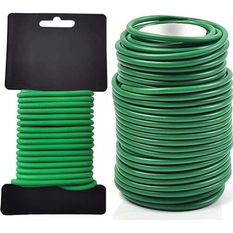 Flexible Garden Tie Wire with Iron Core and Soft PVC Coating for