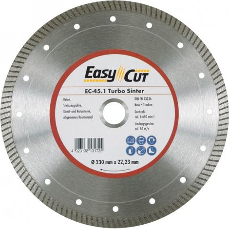 Disco de corte diamanteado EC-45.1125 x1, 2x10x 22.23 mm CEDIMA