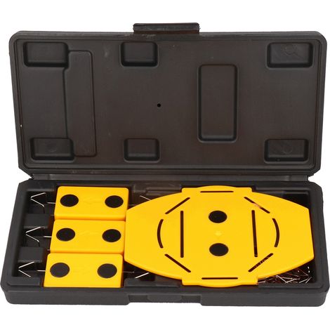 Repère de découpe cloison sèche, localisateur magnétique précis pour marquage plaques de plâtre, outil de traçage mural, kit repérage trous, usage chantier (1/5)