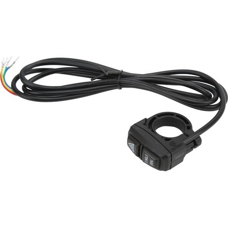 Interrupteur Double pour Vélo Électrique 4 Fils, Auto-Blocage en Nylon Durable avec 2 Ports (1/5)