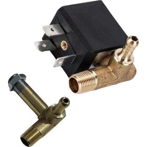 Électrovannes à 2 positions et 2 voies normalement fermées pour eau chaude, vapeur, gaz, vapeur, accessoires pour moteurs à vapeur, multicolores Électrovanne 2035 (1/5)