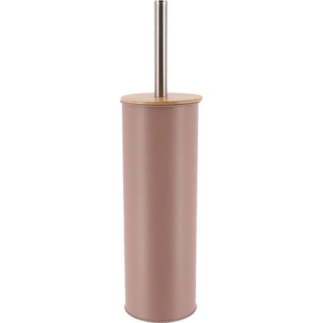 Scopino in metallo con copertura in bambù - cappuccino - Tendance
