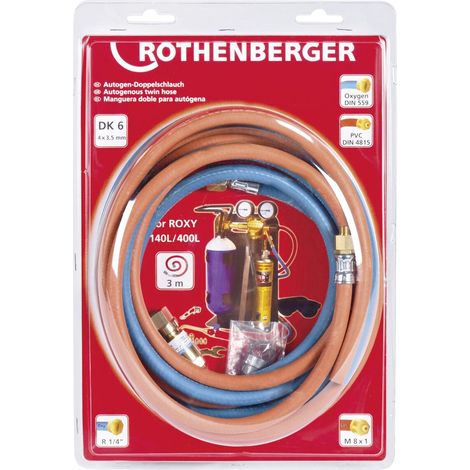 ROTHENBERGER ROXY Ensemble double tuyau 3m - 35785
