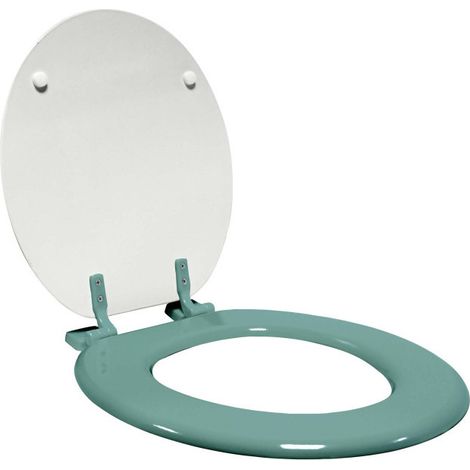 Abattant WC Panazio Tropical Bleu 47x37 cm (1/5)