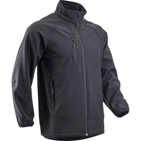Giacca da lavoro softshell impermeabile SOBA - Nero 2XL - 56/58 (1/3)
