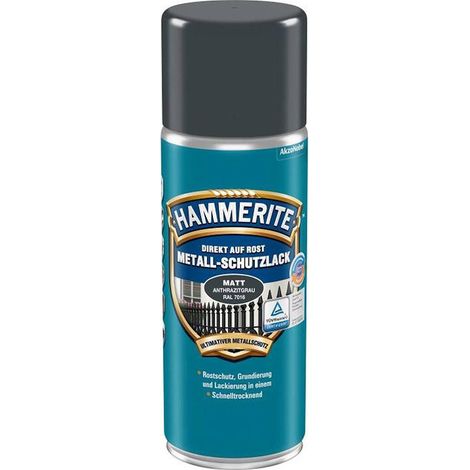 Vernice protettiva in metallo in spray grigio antracite 400 ml