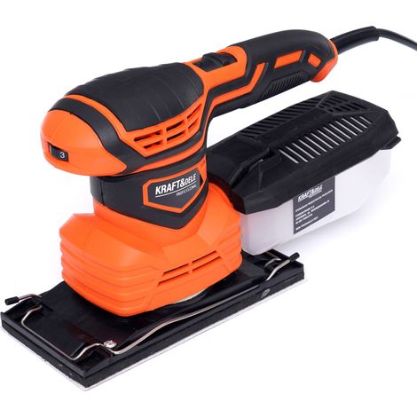 Levigatrice orbitale casuale 3 in 1 da 1200 W con contenitore Kraft&Dele (1/5)