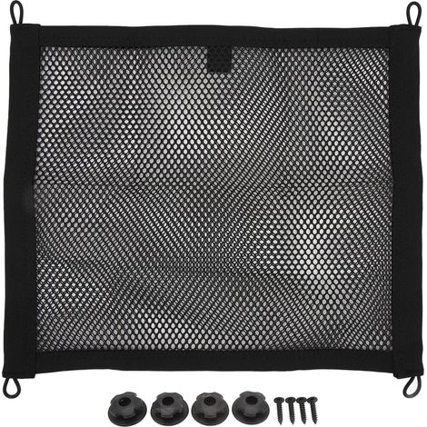 Petit Filet de Chargement 42x36cm, Filet de Rangement de Poche élastique et Extensible, Filet Universel pour Camion de fret Automobile 42x36cm (1/5)