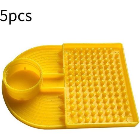 Lot de 5 mangeoires pour abeilles – Abreuvoir pour ruche – Outils d'apiculture