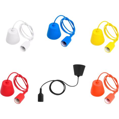 EcoPrice Portalampada Colori Assortiti E27 (1/4)