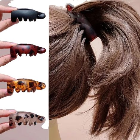 Fermagli a banana, design elegante, tenuta sicura, 4 pezzi (1/2)