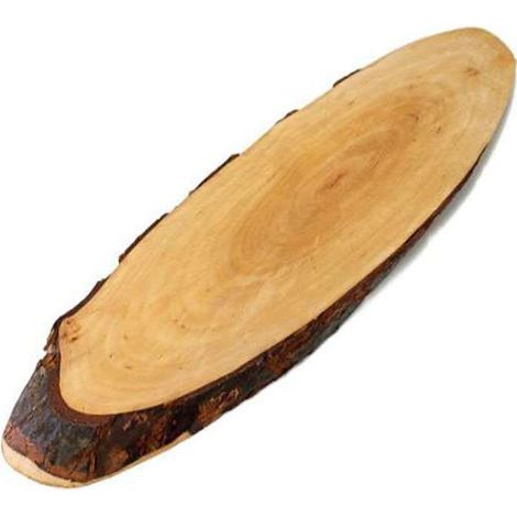 Tagliere Legno Corteccia Cm 38X11 Calder