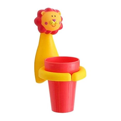 Porte-brosse à dents motif animal mignon, support salle de bain pour enfants (1/5)