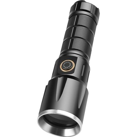 Lampe de poche LED 360-365nm détecteur d'argent bouton à une (1/5)