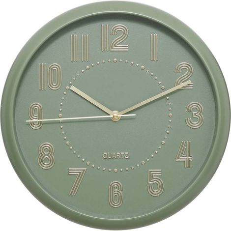Orologio alizee verde oliva d30cm - Atmosphera créateur d'intérieur (1/4)