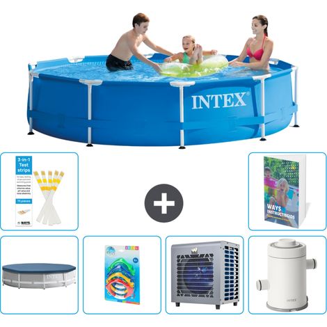 Intex Piscina con struttura Rotonda - 305x76 cm - 7-pezzi  S164 (1/5)