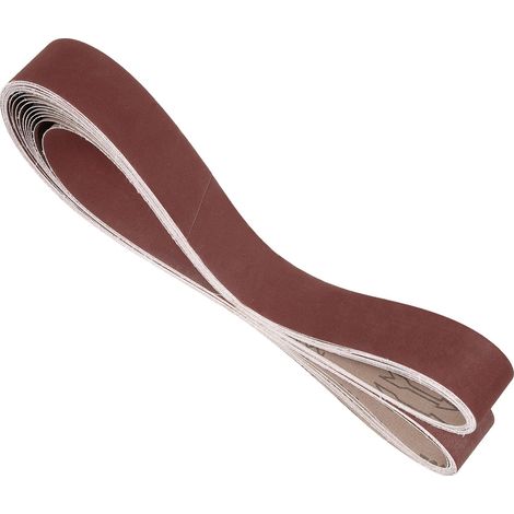 20 Pcs Bandes Abrasives 50mm x 1829mm Pour Ponceuse À Bande (1/5)