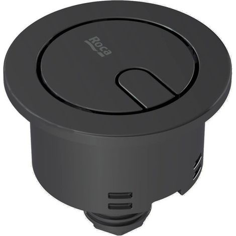 ROCA AH00112NBR Pulsador Doble Descarga Plus D8 Color Negro Mate - ref: AH00112NBR