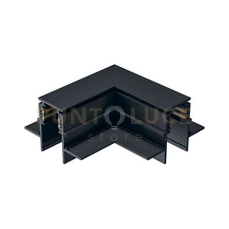 GBIGIN1- ANGOLO MECCANICO 90° SOFFITTO/SOFFITTO SISTEMA BINARIO INCASSO COLORE NERO