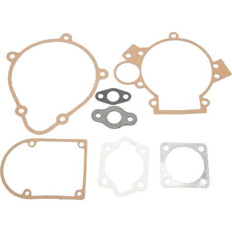 Ce kit de joints en 7 pièces, composé d'aluminium, de papier et de plastique, convient aux composants des moteurs de vélos/scooters électriques de 60 cm3. (1/5)
