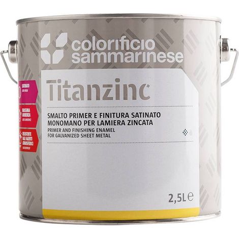 SMALTO SINTETICO RIEMPITIVO 'TITANZINC' Lt. 0,750 Verde