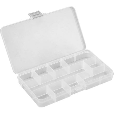Organizzatore per utensili Topex - 10 scomparti regolabili, 17,8x10,5 cm