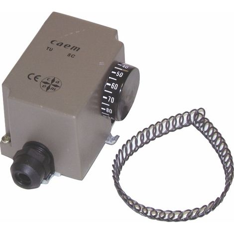 Thermostat mit Gehäuse steckbar CAEM Typ TU SC DT