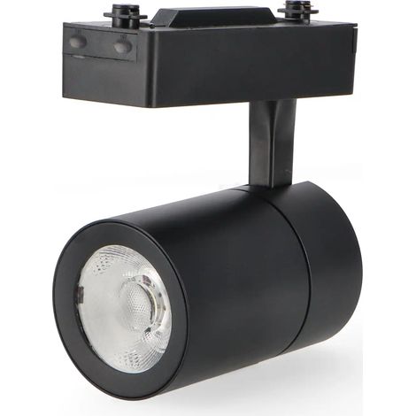 IluminaShop - Foco LED para carril Clean 30W Negro Monofasico CCT  3000+4000+6000 (1/4)