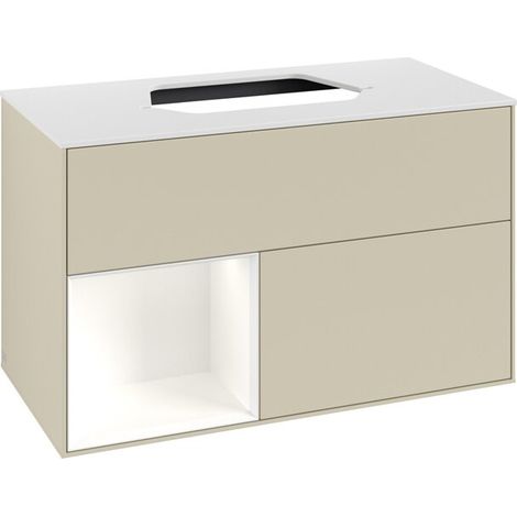 Villeroy & Boch F361MTHJ Meuble sous-lavabo Finion F36 (1/2)