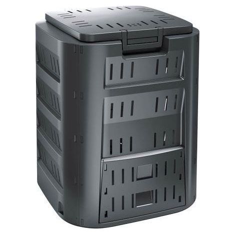 Compostador Compogreen negro 320l - Calidad Prosperplast Polish