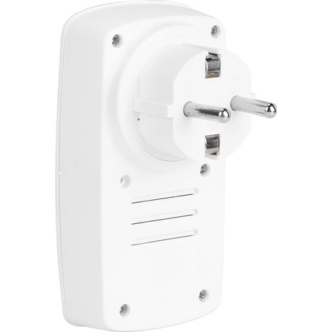 Télécommande sans fil pour appareils électroménagers, prise de courant bidirectionnelle, bleue, prise européenne 250 V (1/5)