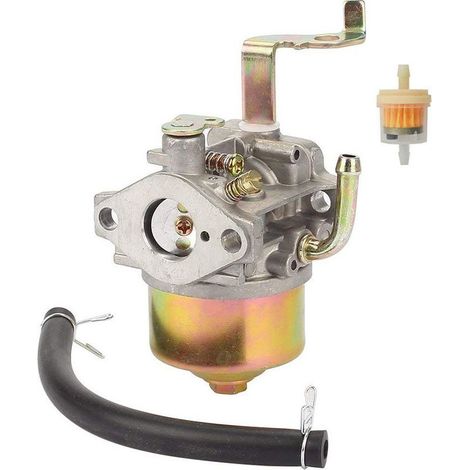 227-62450-10 Carburateur de Tondeuse à Gazon pour Robin EY20 EY15 DET180 pour Wisconsin WI-185 Groupe électrogène Remplace 228-62451-10 Carburateur de soufflerie avec Joints Bougie d'allumage (1/5)