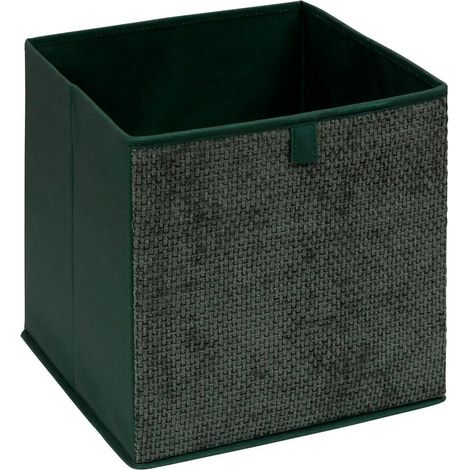 Boîte de Rangement Pliable "Velvy" 31x31cm Kaki (1/3)