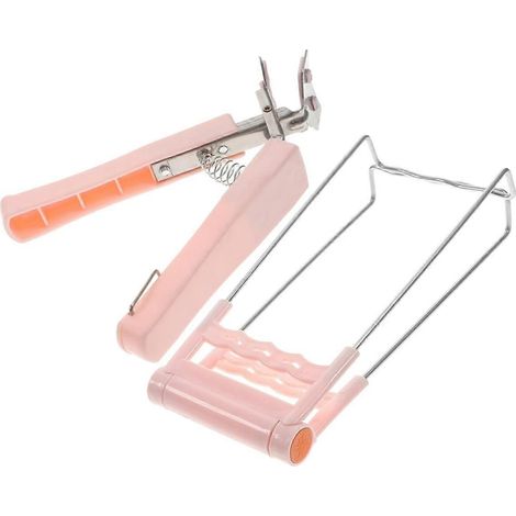 Lot de 2 pinces à vaisselle anti-brûlure pour une manipulation sûre des plats - Accessoire de cuisine pratique pour le transport (1/5)