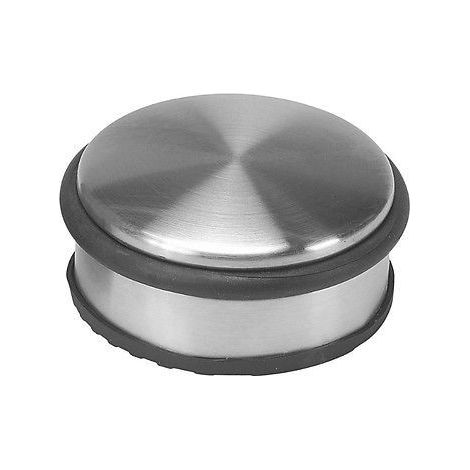 Türstopper neutral 10 cm Edelstahl flaches Design
