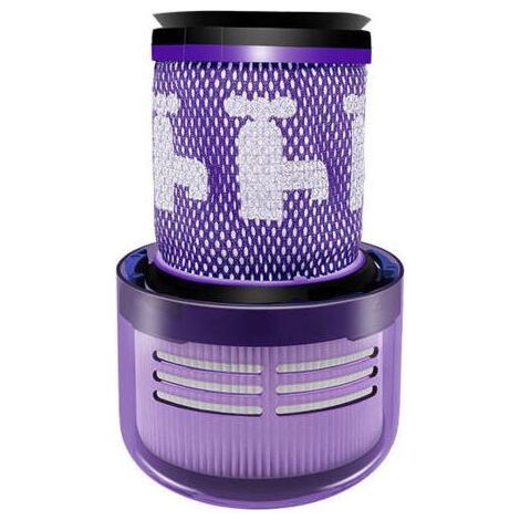 Filtre de rechange HEPA pour aspirateur Dyson V12 Detect Slim, compatible avec les aspirateurs sans fil Dyson V12 Slim Absolute Extra/Total Clean/Fluffy, référence 971517-01 (1/4)