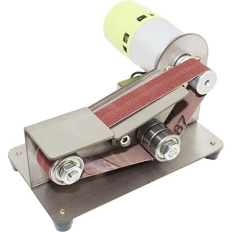 Anspitzer mit festem Winkel (15 Grad), 7-stufig verstellbarer Bandschleifer, 100-W-Poliermaschine