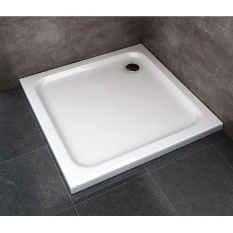 Piatto Doccia 90x90 cm in ABS Rinforzato Easy Bianco (1/3)