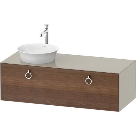 DURAVIT WT4982L77600010 WTU blanc tulipe, 1 trou, mitigeur, TA L, 408x