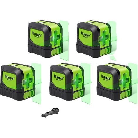 Niveau Laser, Auto-Nivelant, Utilisation Polyvalente, 9011G-5PCS (1/2)