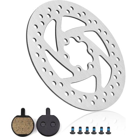 Disque de Frein 140mm, Disque de Frein Trottinette Electrique pour M365 Scooter Électrique, Plaquette de Frein Avant Compatible avec G2 Max, G2 Master, M4/M4 Pro (1/5)
