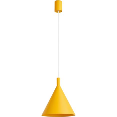 Lampade a sospensione Nox giallo 24.5x140x24.5cm Sollux (1/5)