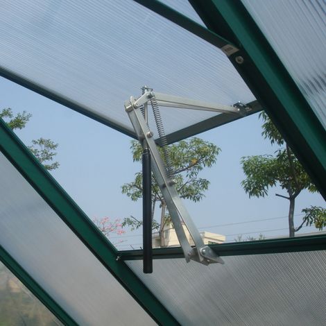 Automatischer Doppelfeder-Fensteröffner für Gewächshäuser mit Temperaturregelung. (1/5)