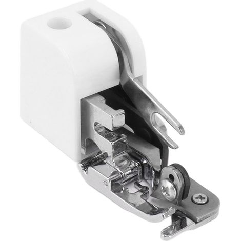 Pied de biche pour machine à coudre Universel Métal et Plastique Robuste Installation Facile Coupe Bordure Surjeteuse (1/4)