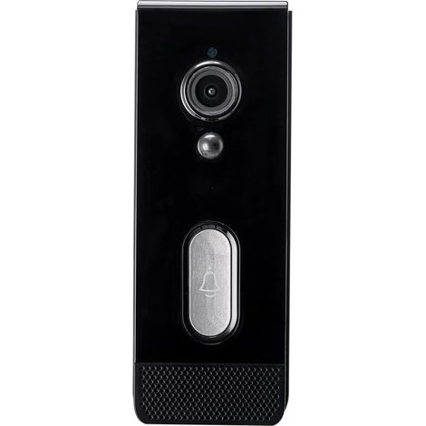 Caméra de Sonnette Tuya Smart Home Étanche avec Interphone Vidéo WiFi, Résolution 1080P, Protection de Sécurité Extérieure, Audio Bidirectionnel, Prise EU. (1/5)