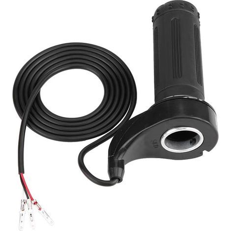 Accélérateur de Moto Universel Scooter électrique Twist Speed Throttle Grip Avec 3 fils 12, 24, 36, 48V Diamètre du guidon applicable 0,88 pouces (22,5 mm) (1/5)