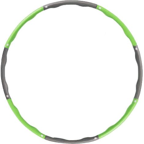 Anneau d'exercice pour débutants et adultes - Anneau lesté de spinning pour l'entraînement, design détachable - Anneau de fitness professionnel (1/5)