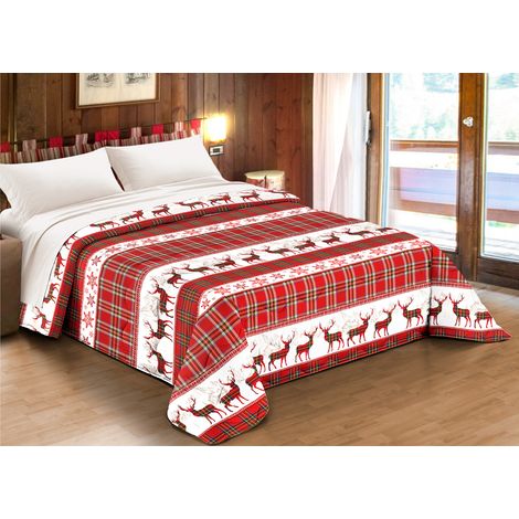 Trapunta Piumone Letto Invernale Imbottita 300gr Microfibra Scaldanotti Livigno, misura2 PiazzecoloreLivigno (1/5)